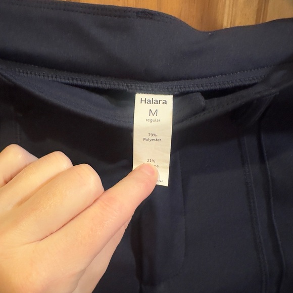 Halara Navy Cargo Pants with Pockets - Picture 4 of 4